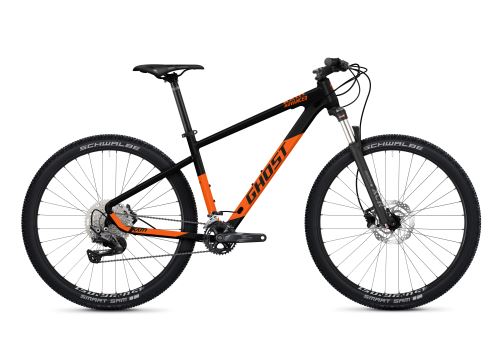 Horský bicykel GHOST KATO Advanced 27.5 - Black / Orange Matt - 2024