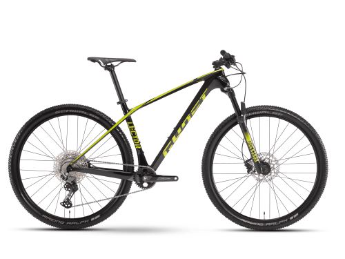 Horský bicykel GHOST LECTOR - Black / Kiwi Green - 2022