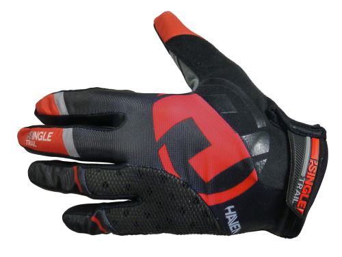 Celoprstové rukavice Haven Singletrail, čierno-červené