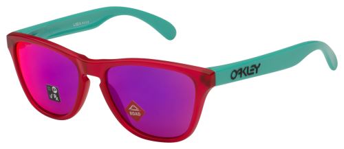 Okuliare Oakley Frogskins XS Matte Translucent Pink / PRIZM Road