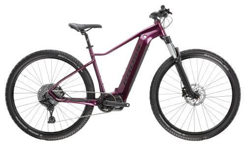 Dámsky horský elektrobicykel Kross LEA BOOST 5.0 29" fialová / čierna / glossy