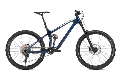 Celoodpružený bicykel NS bikes DEFINE AL 160, modrá