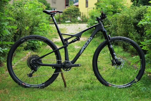 Celoodpružený bicykel Koba Sentiero Ultralight GX1 - L - čierna matná