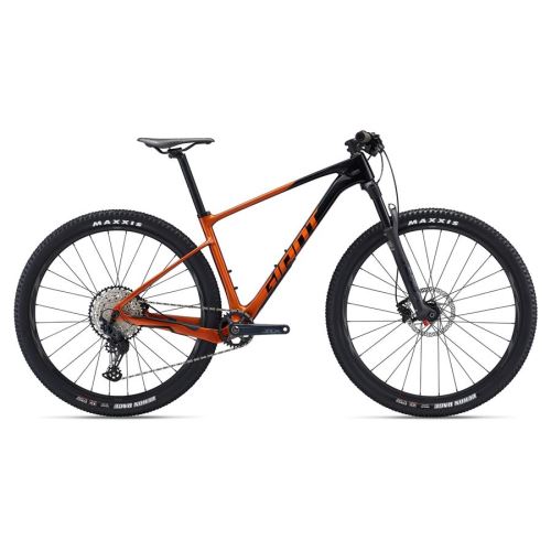 Horský bicykel Giant XTC Advanced 29 2 Black/Amber Glow, 2023