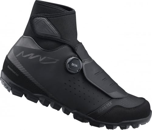 SHIMANO MTB zimná obuv SH-MW701ML, čierna