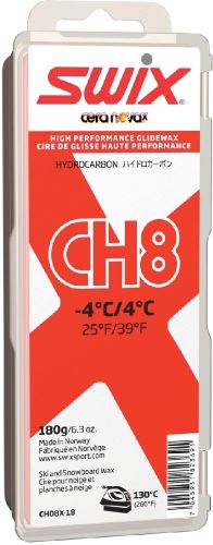 vosk SWIX CH8X 180g červený -4 / + 4 ° C
