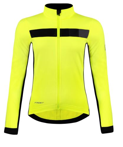 Bunda Force Frost Lady softshell, čierno-fluo, rôzne veľkosti