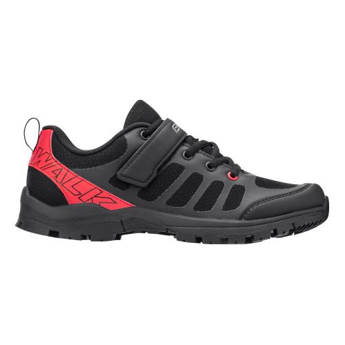 Turistická obuv Force Walk, čierna / červená