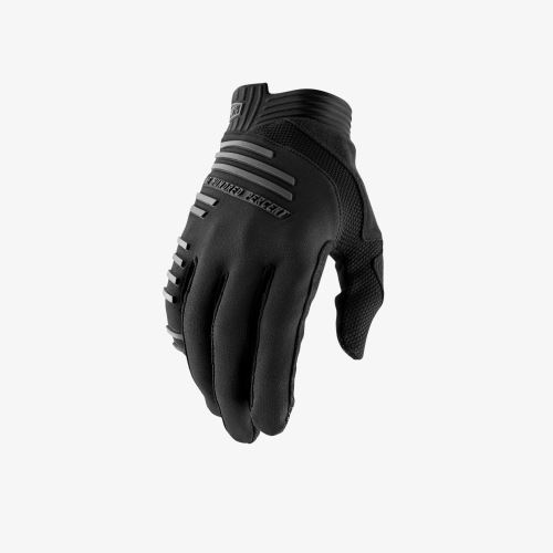 Celoprstové rukavice 100% R-CORE, čierne
