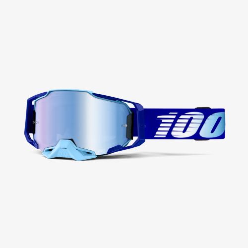 Zjazdové okuliare 100% ARMEGA Goggle Royal - Blue Mirror Lens
