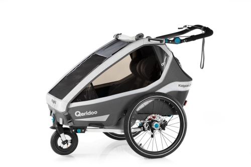 Vozík QERIDOO Kidgoo2 Sport - Grey - 2021