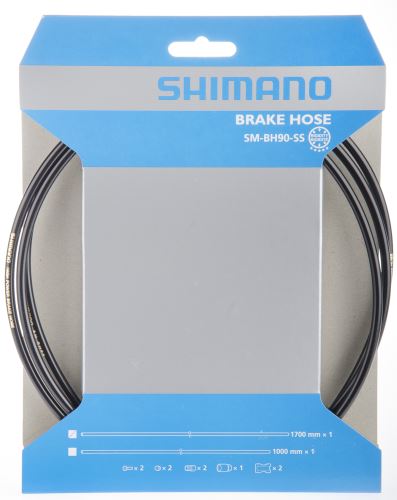 Brzdová hadica Shimano SM-BH90-SS, čierna