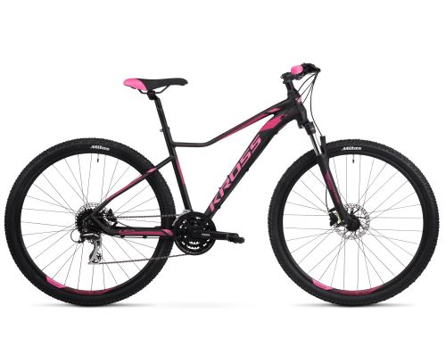 Dámsky horský bicykel Kross Lea 6.0 2022 27,5 ", Black-Pink, XS