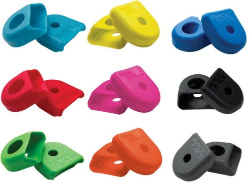 Ochrana hliníkových kľučiek Race Face Crank Boot, malé, 2 ks, rôzne farby