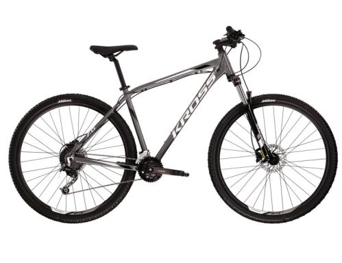 Horský bicykel Kross Hexagon 7.0 M 29 Šedo/biela - 2023