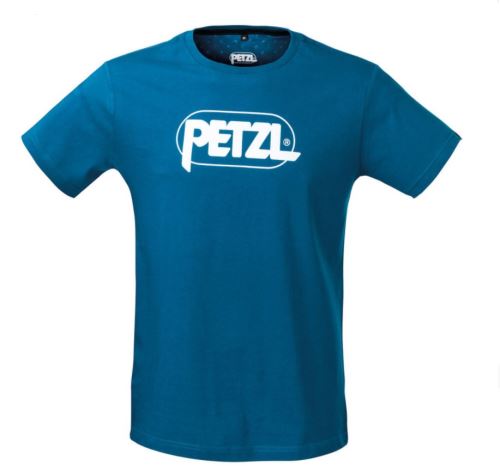 Tričko Petzl ADAM modré s logom Petzl - rôzne varianty