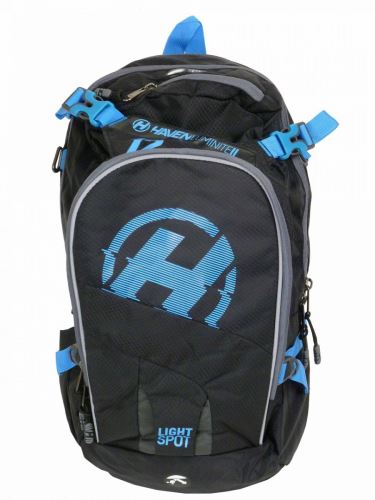 Hydratačný batoh HAVEN LUMINITE II 18l black / blue batoh bez rezervoáru
