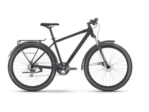 Trekový bicykel LAPIERRE Trekking 1.0 High Dark Grey - 2024