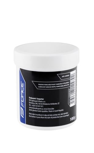 Mazivo-dóza FORCE biela plast. vazelína s PTFE, 100g