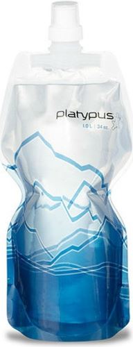 Fľaša Platypus SoftBottle, Push Pull, 500ml, hory