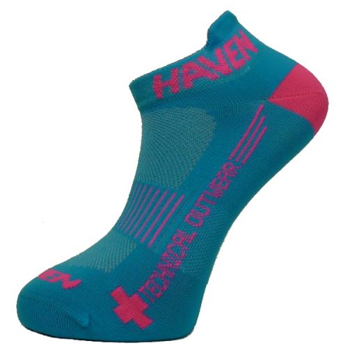 Ponožky HAVEN SNAKE Silver NEO blue / pink 2 páry