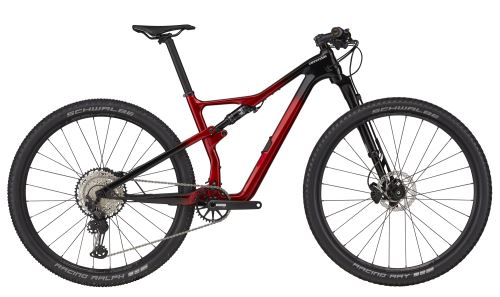 Celoodpružené koleso CANNONDALE SCALPEL 29" Carbon 3, červená/čierna