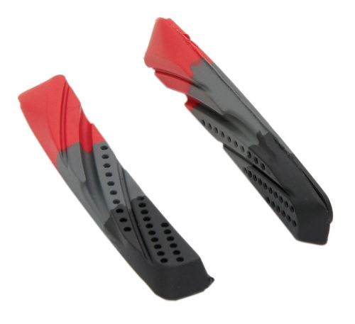 Brzdové gumičky Force, červeno-šedo-čierna, 70mm
