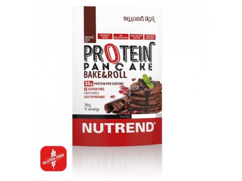 proteínové palacinky Nutrend 750g čokoláda + kakao