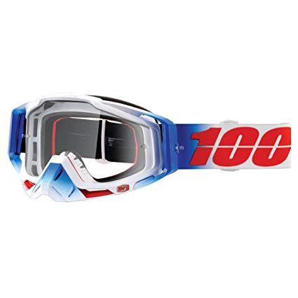 Zjazdové okuliare 100% RACECRAFT Goggle Fourth - Clear Lens