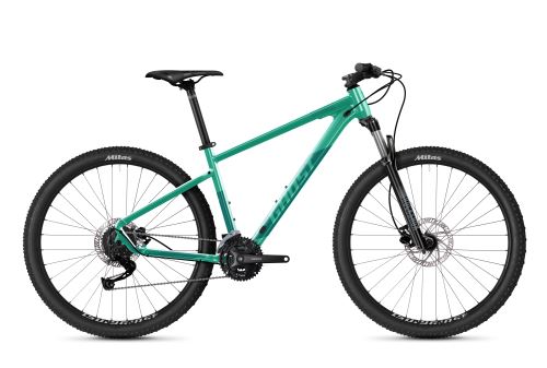 Horský bicykel GHOST KATO Universal 27.5 - Green Pearl / Azur Blue Metallic - 2024
