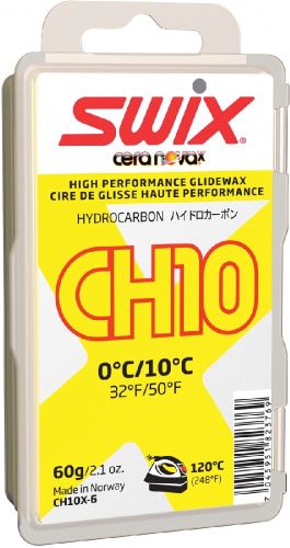 vosk SWIX CH10X 60g žltý 0 ° / + 10 ° C