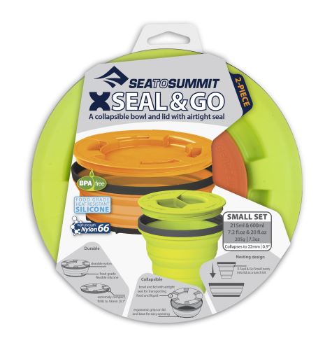 Skladacia nádoba Sea To Summit X-Seal & Go Set Small