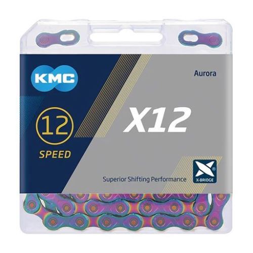 Reťaz KMC X12 AURORA, 12 rýchlostí, 126 článkov