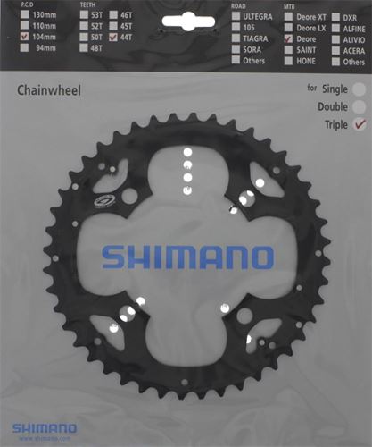 Prevodník Shimano FC-M530, 104mm, 44 zubov