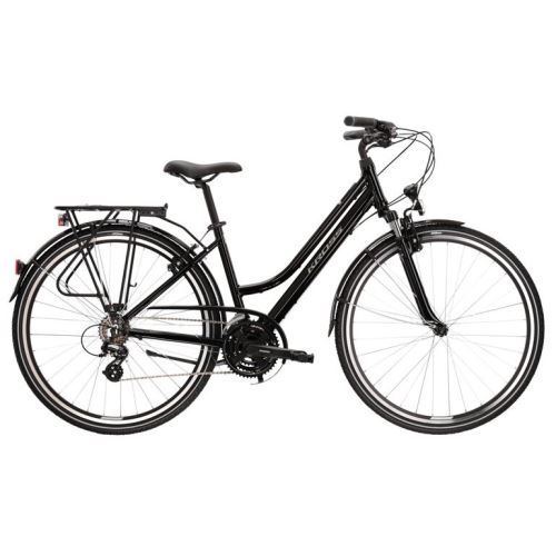 Trekový bicykel Kross Trans 2.0 D 28 - Čierno/šedá - 2023