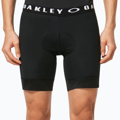 Pánske cyklistické kraťasy Oakley MTB Inner Black - rôzne veľkosti