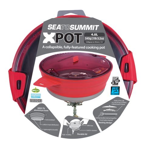 Hrniec Sea To Summit X-Pot 4.0 Liter - rôzne varianty