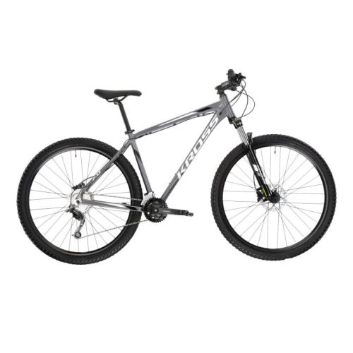 Horský bicykel Kross Hexagon 7.0 M 29 Šedo/biela - 2023