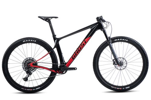 Celoodpružený bicykel GHOST RIOT ENDURO 170/160 Universal - Black / Red / Grey - 2022