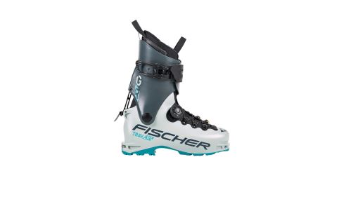 Lyžeřské boty Fischer TRAVERS GR WS 23/24 - bílá/šedá/tyrkysová
