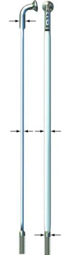 Drôt SAPIM CX Ray - strieborný - zahnutý (2-0,9x2,2-2), rôzne varianty
