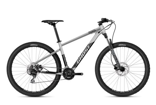 Horský bicykel GHOST KATO Essential 27.5 - Light Grey / Black Matt - 2024