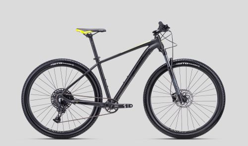 Horský bicykel CTM RAMBLER 4.0 (29") matná čierna / žltá - vel. XL (22") 2021 - VINŠ