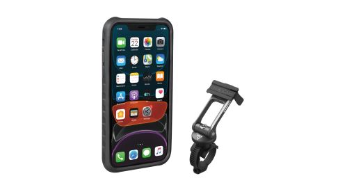 TOPEAK - obal RIDECASE pre iPhone 11 čierna/sivá