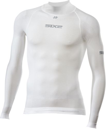 SIXS TS3L BT funkčné ultra odľahčené tričko s dlhým rukávom a rolákom biela