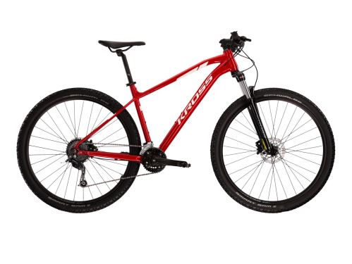 Horský bicykel Kross Level 3.0 29", červeno/biela