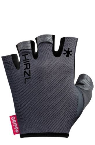 Krátkoprsté rukavice Hirzl Grippp light SF - čierno / čierna